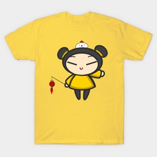 Yellow Year of the Rooster Pucca T-Shirt